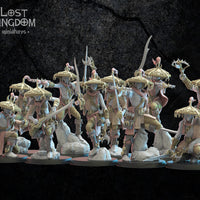 Akkorokamui Corsairs: Lost Kingdom Miniatures NIght Elves Resin 3D Print