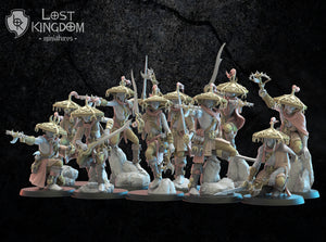 Akkorokamui Corsairs: Lost Kingdom Miniatures NIght Elves Resin 3D Print