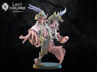 Averill & Leonora, the Conjoined Twins: Lost Kingdom Minis Undead of Misty Island 3D Print
