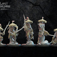 Akkorokamui Corsairs: Lost Kingdom Miniatures NIght Elves Resin 3D Print