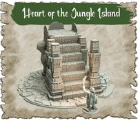 Sacrificial Altar: Sawant3D Hidden Places: Heart Of The Jungle Island 3D Printed Terrain
