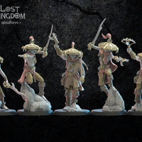 Akkorokamui Corsairs: Lost Kingdom Miniatures NIght Elves Resin 3D Print