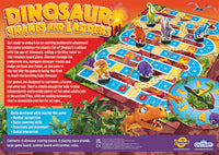 Dinosaur Snakes & Ladders: Outset Media Board Games
