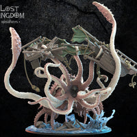 Akkorokamui, Sea Swallower: Lost Kingdom Miniatures NIght Elves Resin 3D Print