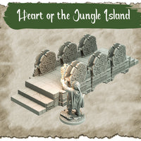 Main Gate, Hidden Places: Heart Of The Jungle Island, Sawant3D 3D Printed Terrain