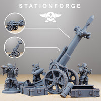 Grim Guard - Light Artillery: StationForge Grim Dark Future 3D Print
