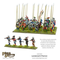 Landsknecht Pikemen: Warlord Games Pike & Shotte
