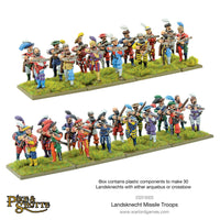 Landsknecht Missile Troops: Warlord Games Pike & Shotte
