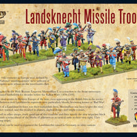 Landsknecht Missile Troops: Warlord Games Pike & Shotte