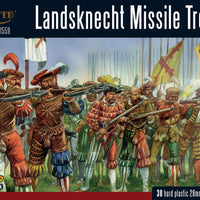 Landsknecht Missile Troops: Warlord Games Pike & Shotte