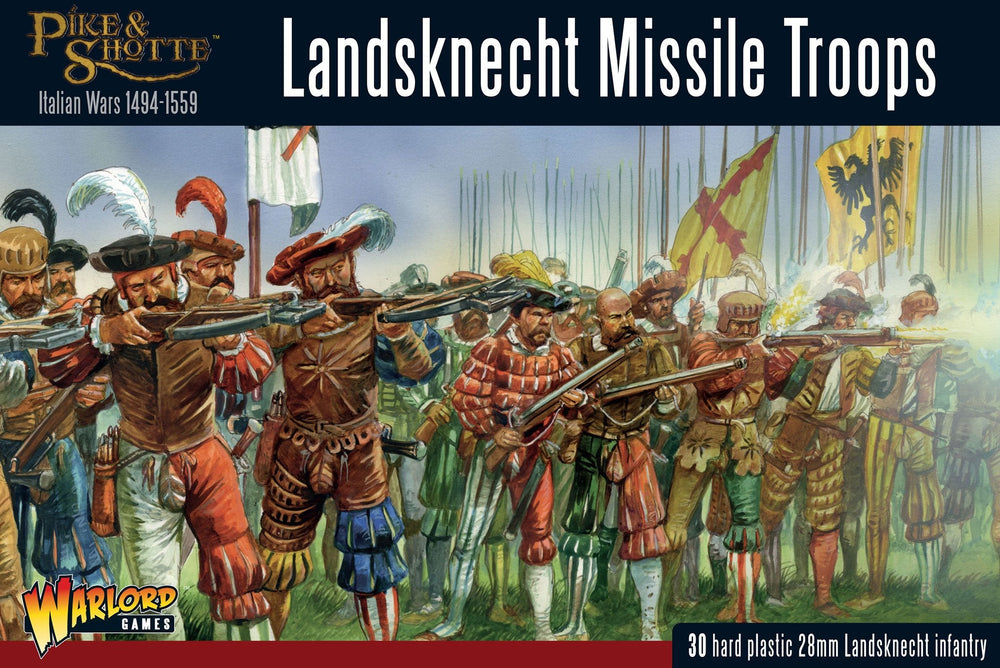 Landsknecht Missile Troops: Warlord Games Pike & Shotte