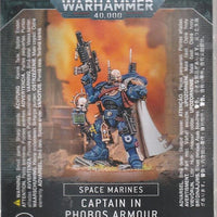 SPACE MARINES: CAPTAIN IN PHOBOS ARMOUR Games Workshop Warhammer 40000