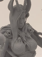 Astarte: Fantasy Bust by Printomancer; 8k Resolution Resin 3D Print
