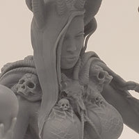 Astarte: Fantasy Bust by Printomancer; 8k Resolution Resin 3D Print