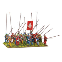 Swiss Pikemen Regiment: Warlord Games Pike & Shotte