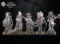 Deep Sea Zombies: Lost Kingdom Miniatures Undead of Misty Island Resin 3D Print
