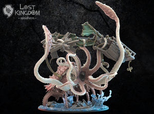 Akkorokamui, Sea Swallower: Lost Kingdom Miniatures NIght Elves Resin 3D Print