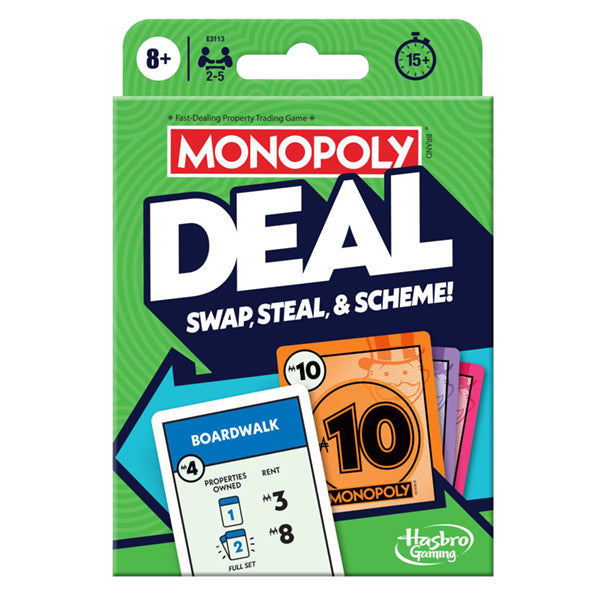 Monopoly - Deal Card Game: Avalon Creek Board Games