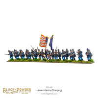 AMERICAN CIVIL WAR INFANTRY REGIMENT (CHARGING) Warlord Games Black Powder
