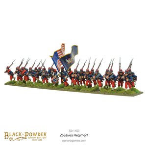 AMERICAN CIVIL WAR ZOUAVES REGIMENT Warlord Games Black Powder