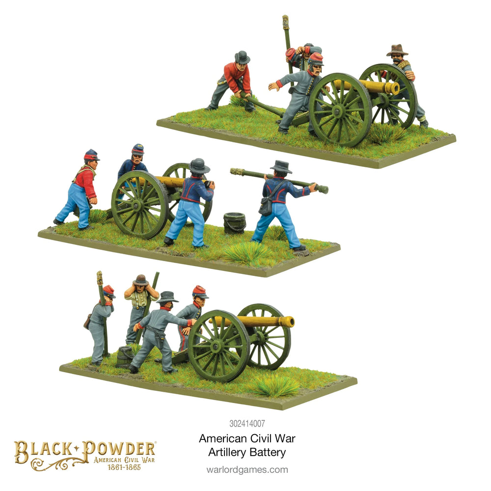 AMERICAN CIVIL WAR ARTILLERY BATTERY Warlord Games Black Powder