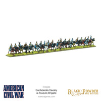 EPIC BATTLES: ACW CONFEDERATE CAVALRY & ZOUAVES BRIGADE WG Black Powder
