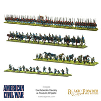 EPIC BATTLES: ACW CONFEDERATE CAVALRY & ZOUAVES BRIGADE WG Black Powder
