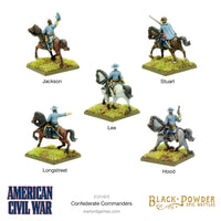 EPIC BATTLES: AMERICAN CIVIL WAR CONFEDERATE COMMANDERS WG Black Powder
