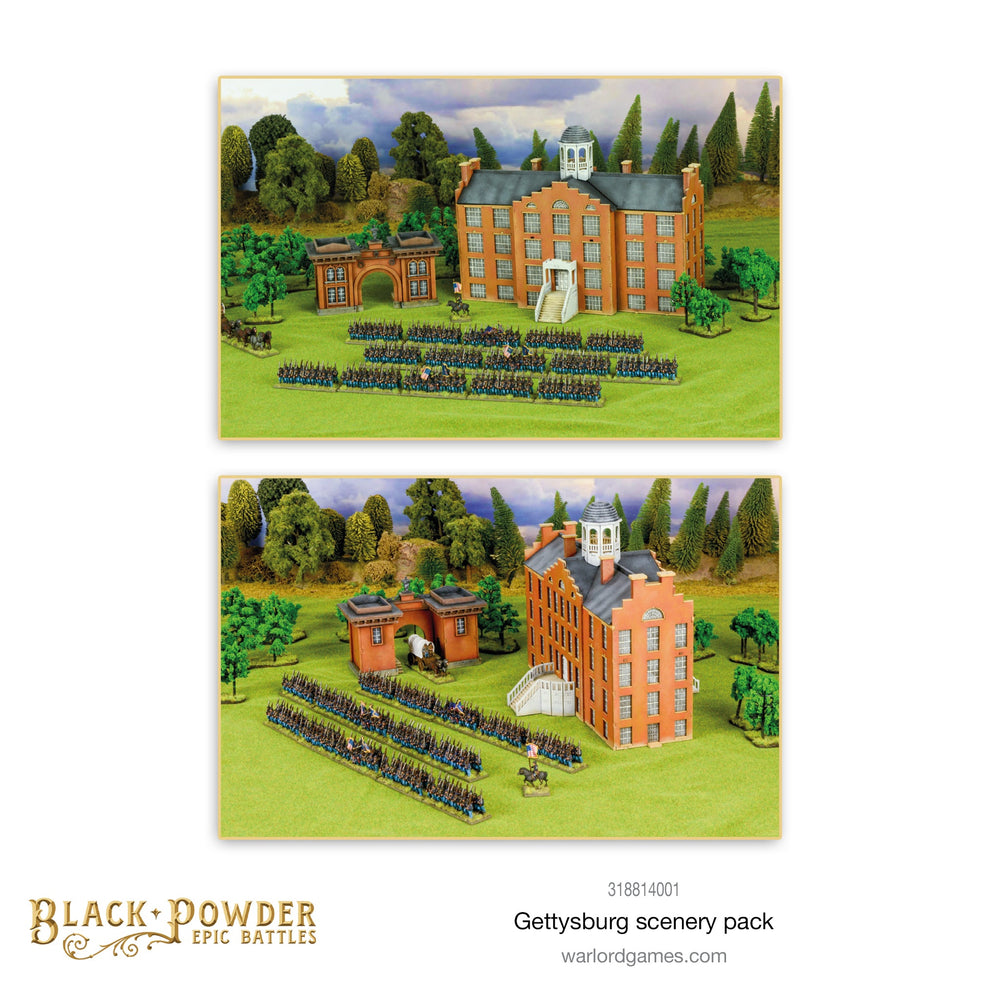 Epic Battles - American Civil War Gettysburg Scenery Pack: Warlord Games Black Powder