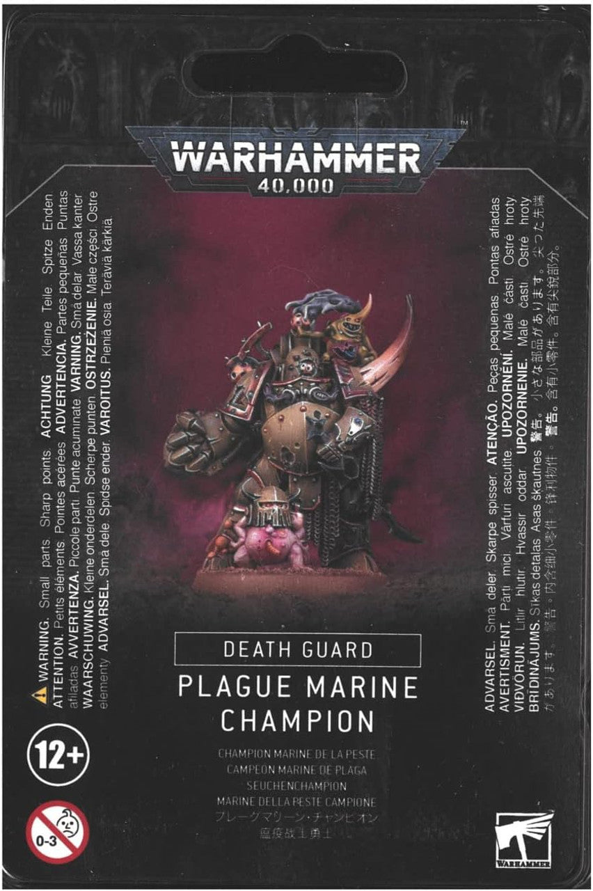 DEATH GUARD: PLAGUE MARINE CHAMPION Games Workshop Warhammer 40000
