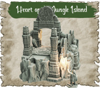 Main Gate, Hidden Places: Heart Of The Jungle Island, Sawant3D 3D Printed Terrain
