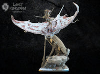 Elnora "Nightwind "Acheron on Undead Bat Ray: Lost Kingdom Miniatures Undead of Misty Island Resin 3D Print
