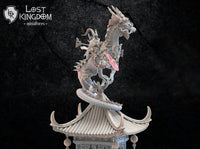 Shiro, Chieftain on Tatsu: Lost Kingdom Miniatures NIght Elves Resin 3D Print
