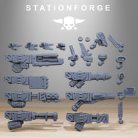 Tarion Strike Mechs Mk1: StationForge Grim Dark Future 3D Print
