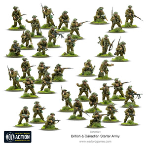 BRITAIN: BRITISH & CANADIAN STARTER ARMY (1943-45) Warlord Games Bolt Action