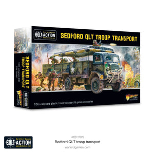 USA: BEDFORD QLT TROOP TRANSPORT Warlord Games Bolt Action Preorder, Ships 09/26