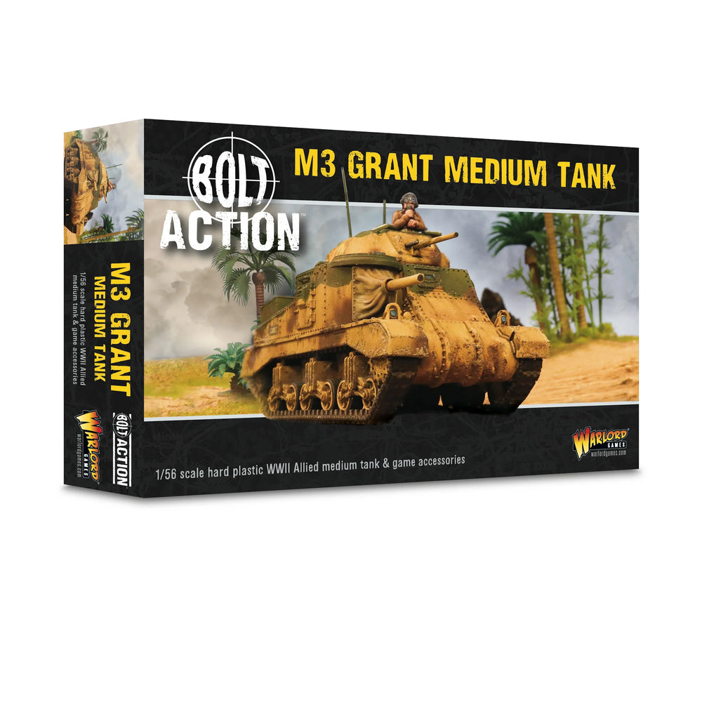 Britain - M3 Grant Tank: Warlord Games Bolt Action
