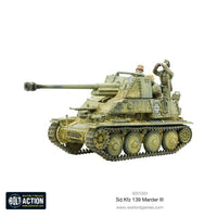 GERMANY: SD.KFZ 139 MARDER III (PLASTIC BOX SET) Warlord Games Bolt Action
