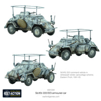 Germany - Sd.Kfz 222/223 Armoured Car: Warlord Games Bolt Action
