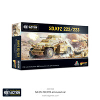 Germany - Sd.Kfz 222/223 Armoured Car: Warlord Games Bolt Action
