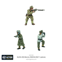 Germany - Sd.Kfz 250 (Alte) Half-Track (250/1, 250/9 & 250/11 variants): Warlord Games Bolt Action
