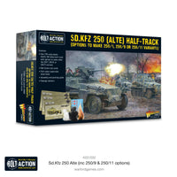 Germany - Sd.Kfz 250 (Alte) Half-Track (250/1, 250/9 & 250/11 variants): Warlord Games Bolt Action
