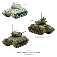 USA: M4A3E8 SHERMAN EASY EIGHT PLATOON Warlord Games Bolt Action
