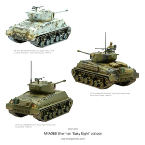 USA: M4A3E8 SHERMAN EASY EIGHT PLATOON Warlord Games Bolt Action