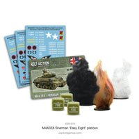 USA: M4A3E8 SHERMAN EASY EIGHT PLATOON Warlord Games Bolt Action
