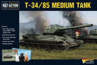 SOVIET UNION: T34/85 MEDIUM TANK Warlord Games Bolt Action
