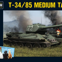 SOVIET UNION: T34/85 MEDIUM TANK Warlord Games Bolt Action