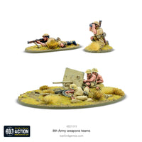 BRITAIN: 8TH ARMY WEAPONS TEAMS Warlord Games Bolt Action
