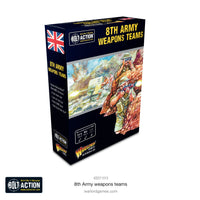 BRITAIN: 8TH ARMY WEAPONS TEAMS Warlord Games Bolt Action
