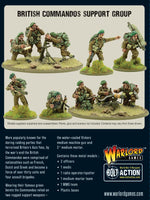 Britain - Commandos Support Group (HQ, Mortar & MMG): Warlord Games Bolt Action
